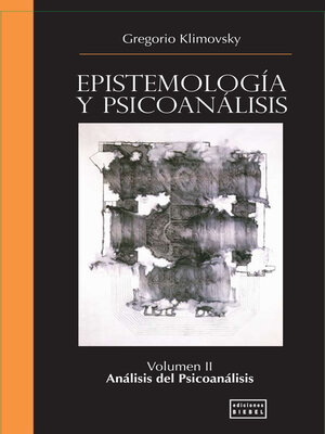 cover image of Epistemología y Psicoanálisis Volume II